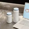 Mini Copo Térmico Haoshun para Meninas, Estilo Fofo e Divertido para Beber Diretamente, Copo de Café Portátil, Copo de Lembrança com Infusor de Chá