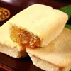 Biscoito crocante de morango Xu Fuji biscoito crocante de abacaxi 138g atacado sabor abacaxi doce tradicional lanche casual caixa fechada atacado