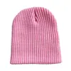 Gorro de Punto con Textura de Waffle para Hombre y Mujer, Color Sólido Versátil, Cálido Gorro de Lana con Protección para las Orejas, Gorro de Invierno