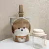 Bolsa Saco de Lona para Trabalhadores de Escritório, Bolsa de Mão Fofa em Formato de Balde, Bolsa Térmica para Almoço para Mães, Bolsa de Lona para o Dia a Dia