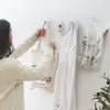 Gancho Adesivo em Forma de Chifre Gancho Único Gancho Autoadesivo Parede de Cozinha Banheiro Gancho Adesivo Transparente Gancho Adesivo Transparente