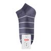 Calcetines para hombre transpirables desodorantes absorbentes de sudor antibacterianos casuales de algodón calcetines deportivos de algodón algodón primavera y otoño calcetines de barco a rayas