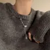 Accesorios de Cadena para Suéter de Otoño e Invierno 2026 Estilo Nuevo Collar Delgado para Cintura para Mujeres, Diseño de Nicho de Lujo Ligero, Cadena Elegante para Clavícula