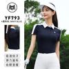 2025 Roupas de Golfe Femininas Primavera Verão Roupas Femininas Top Polo Camiseta de Tênis Roupas Esportivas Roupa Esportiva Nenhum