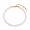 Moda Transfronteriza Europea y Americana Tobillera Sencilla de Perlas Blancas para Mujer Estilo Maduro Suave Uso Diario Joyería para el Pie Ajustable