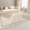 Tapete para Sala de Estar, Estilo Simples e de Luxo Leve, Tapete para Mesa de Centro, Tapete para Sofá, Tapete para Quarto ao Lado da Cama, Uso Doméstico de Alto Padrão