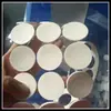 Produção de fábrica almofada de pé de silicone branco almofada de pé de silicone antiderrapante almofada redonda de silicone tipo perfuração por corte de matriz profissional