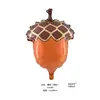 Balão de Folha de Alumínio de Abóbora Transfronteiriço Balão de Folha de Bordo de Abóbora Balão de Ação de Graças Arranjo de Balão de Filme de Alumínio Atacado
