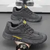 Zapatos para Hombre Estilo Nuevo Resistentes al Desgaste para Exteriores Zapatos de Trabajo de Caña Baja Moda Transfronteriza para Hombre Zapatos de Trabajo Zapatos Casuales de Moda