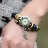 Reloj pulsera de piel genuina directo de fábrica de una pieza, reloj pulsera vintage de piel de vaca, moda alternativa, superventas, recomendado