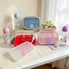 Novo Conjunto de Marmita e Garrafa de Água Infantil Desenho Animado Plástico Compartimento de Almoço Caixa Bento Portátil Marmita Selada
