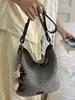 2026 Verano Nueva Bolsa Tejida Bolsa de Paja para Vacaciones en la Playa con Textura Relajada y Sensación Elegante Bolso Tote Bolso de Hombro Moderno