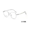 Monturas de Gafas Multilado de Aleación de Alta Calidad Estilo Vintage, Simples y Claras, con Varillas Flexibles de Plástico Cristalino y Acero, Aptas para Lentes de Graduación, Venta Directa del Fabricante