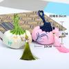 Sachê de Fragrância Personalizado com Ameixa, Orquídea, Bambu e Crisântemo (Quatro Junzi) com Alça Longa, Sachê Estilo Chinês, Sachê de Fragrância Elegante, Sachê de Palácio Estilo Antigo