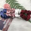 Anel de cabelo do intestino grosso por atacado transfronteiriço tecido de cetim ins versão coreana de temperamento de cor brilhante todos os acessórios para o cabelo anel de cabelo