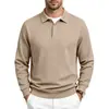 Moletom polo esportivo casual masculino jacquard texturizado solto de outono pesado transfronteiriço europeu e americano da Amazon