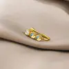 Europa y Estados Unidos comercio exterior transfronterizo joyería Europa y Estados Unidos clip para la nariz en forma de U sin perforación clavo de nariz con microincrustaciones de circonita amor rayo corona