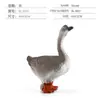 Simulação Transfronteiriça Mini Fazenda Aves Galinha Pato Ganso Vaca Ouro Animal Pequeno Modelo em Miniatura Ornamentos de Mesa de Areia Atacado
