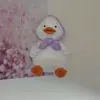 Pegatinas de Patito Feliz Repostando para Refrigerador Pegatinas Magnéticas de Resina de Patito Repostando para Pareja Pegatinas de Decoración para el Hogar de Patito Repostando