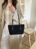 Bolsa Saco Retrô Grande Capacidade Moda Feminina High-End Bolsa de Ombro para Axila Bolsa de Ombro para o Dia a Dia Comércio Exterior Transfronteiriço