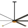 2.5- 7.3m Ventilador Industrial de Imán Permanente de Frecuencia Variable Grande para Techo Enfriamiento Ventilador de Cría Alta Potencia Ventilador Grande de Enfriamiento y Extracción