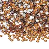 Rhinestones de Resina Planos para Decoración DIY de Fundas de Teléfono, Rhinestones para Uñas, Rhinestones Grandes de Resina en Forma de Abanico, Planos AS11, 30 Colores