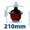 Aparelho de Secagem Laboratório-Tamanho Aspirador Placa Cerâmica Marrom Transparente Pote à Prova de Umidade Instrumento Químico Industrial Recipiente de Vidro para Secagem