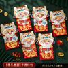 Festival da Primavera de Ano Novo Envelopes Vermelhos de Pelúcia Criativos Estilo Chinês Envelopes Vermelhos de Ano Novo Desenho Animado Carteira de Dinheiro da Sorte Mil Yuan