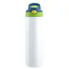 Caneca com revestimento para sublimação transfronteiriça transferência de calor 20oz caneca reta caneca com duas alças carro pequeno bonito caneca térmica tipo lata de refrigerante