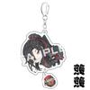 Periférico de anime Estrada Mágica Ancestral do Mal pingente de acrílico Wei Wuxian Lan Wangji frente e verso transparente em estoque