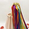 Varita Mágica de Cinta de Boda Estilo Europeo Decoración de Flores de Cinta Varita Mágica Decoración para Fiesta de Vacaciones Boda en el Jardín Suministros