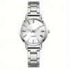 Reloj de Moda de Lujo para Mujer de Nicho, Amigable para Estudiantes, Reloj de Cuarzo Simple y Moderno para Mujer, Elegante Reloj con Correa de Acero para Niñas