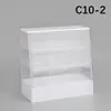 Mini Muebles Artificiales Pequeños Refrigerador Carrito de Comedor Caja Registradora Carrito de Compras Estante para Pasteles y Verduras Estante de Doble Cara Juguetes para Casa de Juego