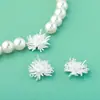 Colgante de Plata S925 Diente de León Fuegos Artificiales con Temperamento Suave, Nuevo Estilo 2025, Accesorios de Joyería de Plata DIY de Gama Alta de Nicho