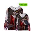 Moletom com Zíper Cardigan Solto Versão Coreana Outono/Inverno Merchandising Desenho Animado Chefe Maligno Amazon