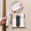 Suporte Magnético para Controle Remoto Pendurado na Parede Prateleira de Armazenamento Sem Furos Prateleira de Armazenamento para Controle Remoto de TV Ar Condicionado Transfronteiriço
