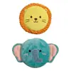 Novo brinquedo de pelúcia para animais de estimação, frisbee com apito embutido, papel que faz barulho, resistente a mordidas e adequado para treinamento de cães