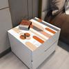 Mesa de Cabeceira Tapete de Mesa em Couro PU, Toalha de Mesa para Armário de Quarto de Luxo Leve, À Prova d'Água, Resistente a Óleo, Lavável, Pano de Proteção à Prova de Poeira