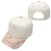 Boné de Baseball de Algodão Puro com Correspondência de Cores Transfronteiriça, Bordado, Estampado, Liso, Chapéu Trucker, Chapéu Casual para Férias de Homens e Mulheres