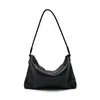 Bolsa Feminina de Couro Nova Mais Vendida, Bolsa de Mão Estilo Commuter Fresco, Design Coreano de Nicho, Bolsa de Ombro de Couro Bovino de Primeira Camada