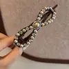 Novo Grampo de Cabelo Coreano Dongdaemun com Laço para Penteado Alto, Adequado para Dirigir, Clipe Antiderrapante para Parte de Trás da Cabeça, Clipe Torcido
