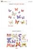 Cor criativa Borboleta Flores Margarida Adesivos de Parede Adesivos de Janela de Vidro Fundo do Quarto DIY Adesivos Autoadesivos