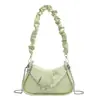 Bolso Mujer 2023 Nueva Moda Textura Cadena Bolso de Axila Elegante Plegado Nube Bolso Cruzado