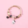 Europa e Estados Unidos transfronteiriços mais vendidos animação de desenho animado Sanrio Hello Kitty hellokity pulseira de joias de liga atacado
