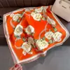 Lenço de Seda com Padrão Paisley para Viagem Lenço Quadrado Color Block Lenço Quadrado Pequeno Retro Artístico Cachecol Protetor de Pescoço Decorativo Gola Respirável Fluxo