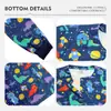 Chamarra Cuello Redondo Xiyin Estilo Navidad Top Quirúrgico Cardigan Botones Manga Larga Ropa de Trabajo Top Elástico Uniforme de Enfermera para Mujer