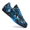 Zapatos de Fútbol de Tacos Largos para Niños de Talla Grande Transfronterizos para Hombre para Exteriores para Estudiantes de Primaria y Secundaria Zapatos de Entrenamiento para Césped Zapatos de Competición para Estudiantes de Primaria y Secundaria