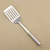 Utensilios de Cocina de Acero Inoxidable, Espátula, Utensilios de Cocina Anti-quemaduras, Sartén Antiadherente, Colador, Espátula, Salsa para Pasta Frita, Cuchara para Arroz, Cuchara para Sopa