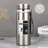 Taza Térmica de Acero Inoxidable 316 para Uso en Exteriores, Portátil, Adecuada para Coche, Hogar y Viajes, Gran Capacidad, con Separación de Té y Agua