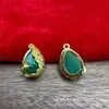 Bolsa de la Suerte con Goteo de Aceite Dorado Mate que Conserva el Color Bolsa de Dinero Casa del Dinero Collar Llavero Pulsera Accesorios Colgantes DIY Atrae la Fortuna